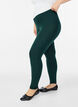 Basic viscose leggings, Green, Model image number 0