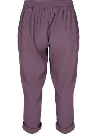 Cotton trousers with pockets, Vintage Violet, Packshot image number 1