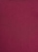 Solid color basic top in cotton, Dark Bordeaux, Packshot image number 2
