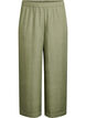 Loose trousers with elasticated waistband and pockets, Green, Packshot image number 0