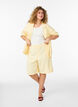 Blazer with short sleeves and lapels, Yellow, Model image number 1
