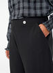 Loose trousers with pockets, Black, Model image number 3