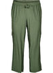 High-waisted cargo trousers, Green, Packshot image number 0