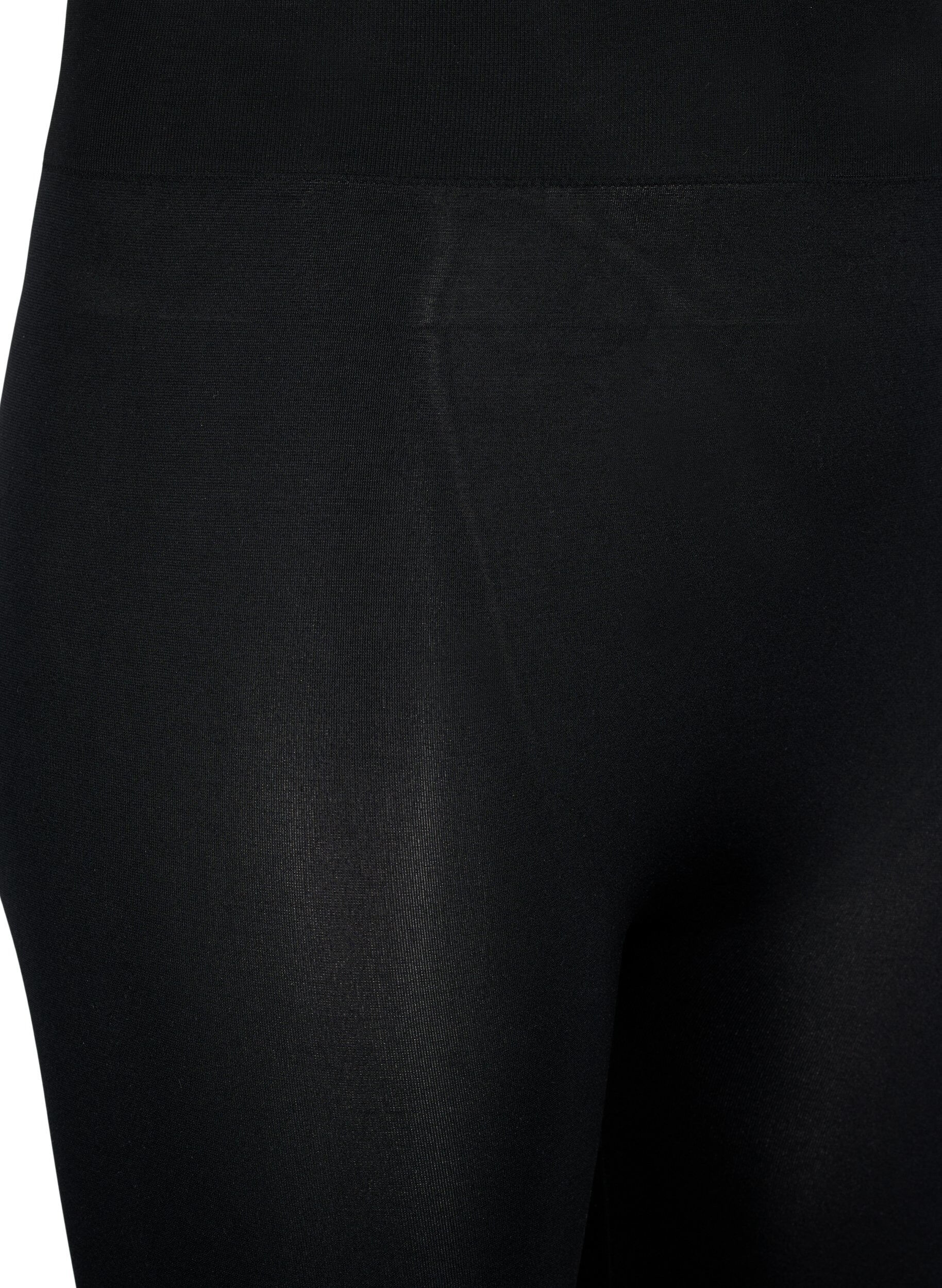 Zizzifashion Seamless 3/4 leggings, Black, Packshot image number 2