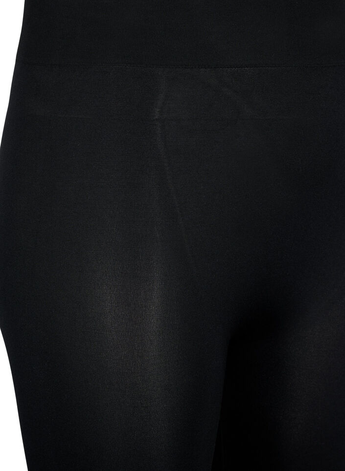 Seamless 3/4 leggings, Black, Packshot image number 2