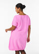 Short-sleeved cotton dress, Pink, Model image number 2