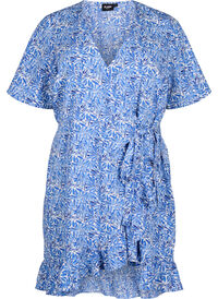 FLASH - Wrap dress with short sleeves