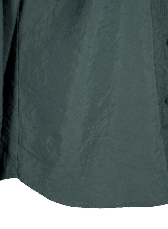 Long-sleeved shirt in TENCEL™ Modal, Dark Forest, Packshot image number 3