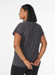 Solid-coloured training T-shirt, Dark Grey, Model image number 2