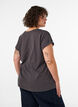 T-shirt with decorative front print, Dark Grey, Model image number 2