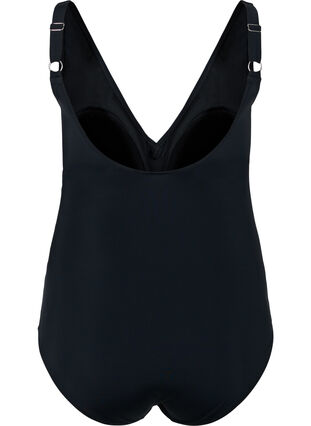 Lightly padded swimsuit, Black, Packshot image number 1