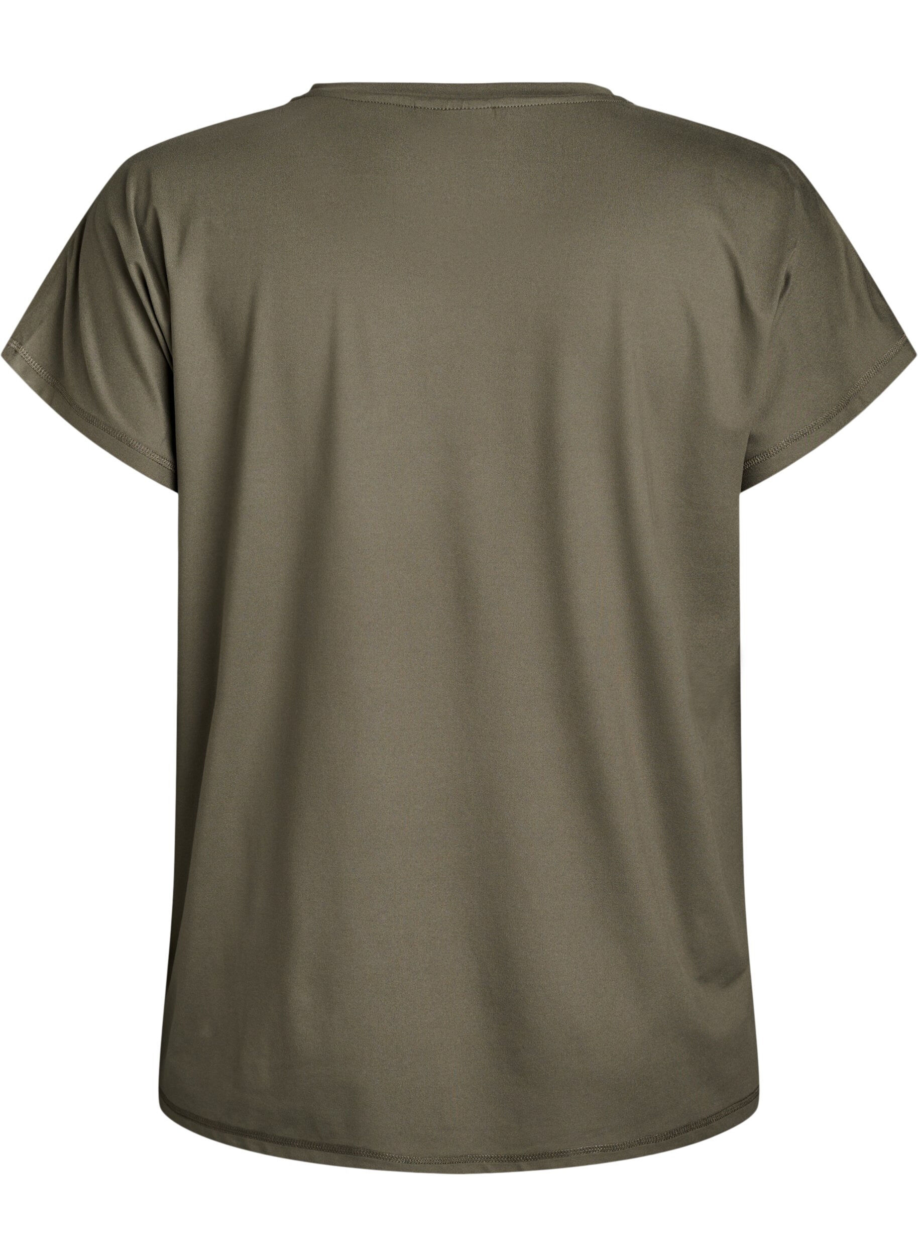 Zizzifashion Solid-coloured training T-shirt, Green, Packshot image number 1