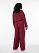 Sporty trousers with straight legs and side stripes, T. Port Orch Stripe, Model image number 1
