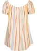 Off-shoulder beach tunic, Striped Jaquard, Packshot image number 1