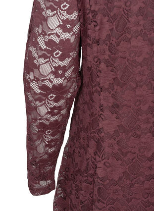 Lace dress, Rose Brown, Packshot image number 3