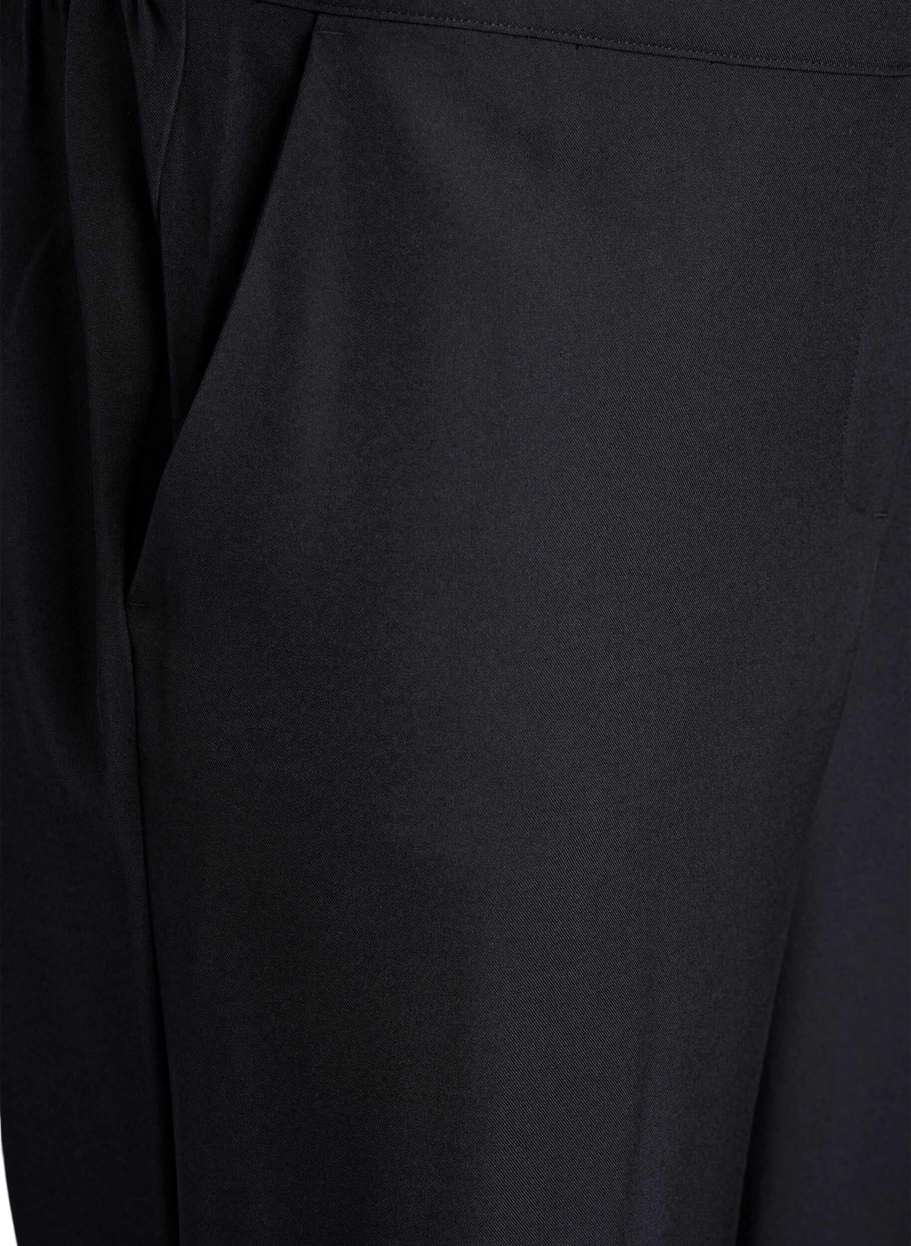ZizzifashionLoose trousers with pockets, Black, Packshot image number 2
