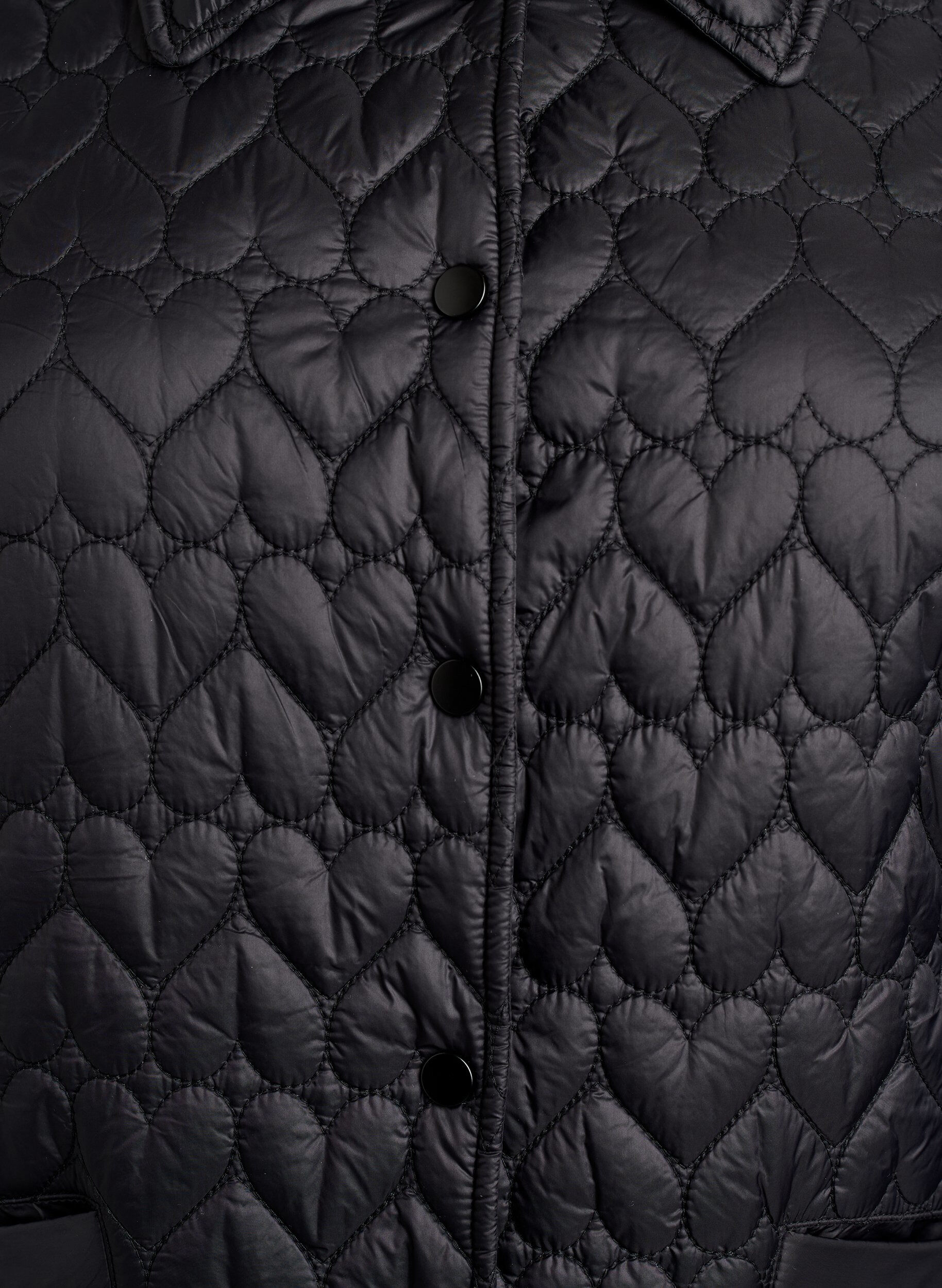 ZizzifashionLightly padded jacket with decorative quilting, Black, Packshot image number 2