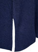 Knitted jumper with a diagonal pattern and raglan sleeves, Blue, Packshot image number 3
