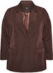 Classic blazer with button fastening, Brown, Packshot image number 0