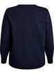 Fine-knit cardigan with round neck, Blue, Packshot image number 1