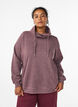 FLASH - Sweatshirt with high collar and pockets, Red, Model image number 0