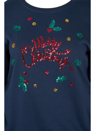 Christmas sweater, Night Sky Merry, Packshot image number 2