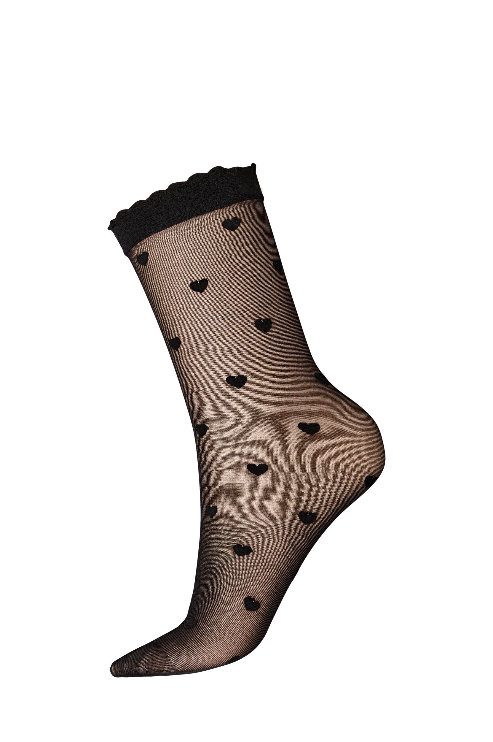 2-Pack Ankle socks with hearts