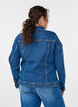 Denim jacket with a classic cut, Blue, Model image number 2