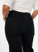 Regular fit Gemma jeans with a high waist, Black, Model image number 2