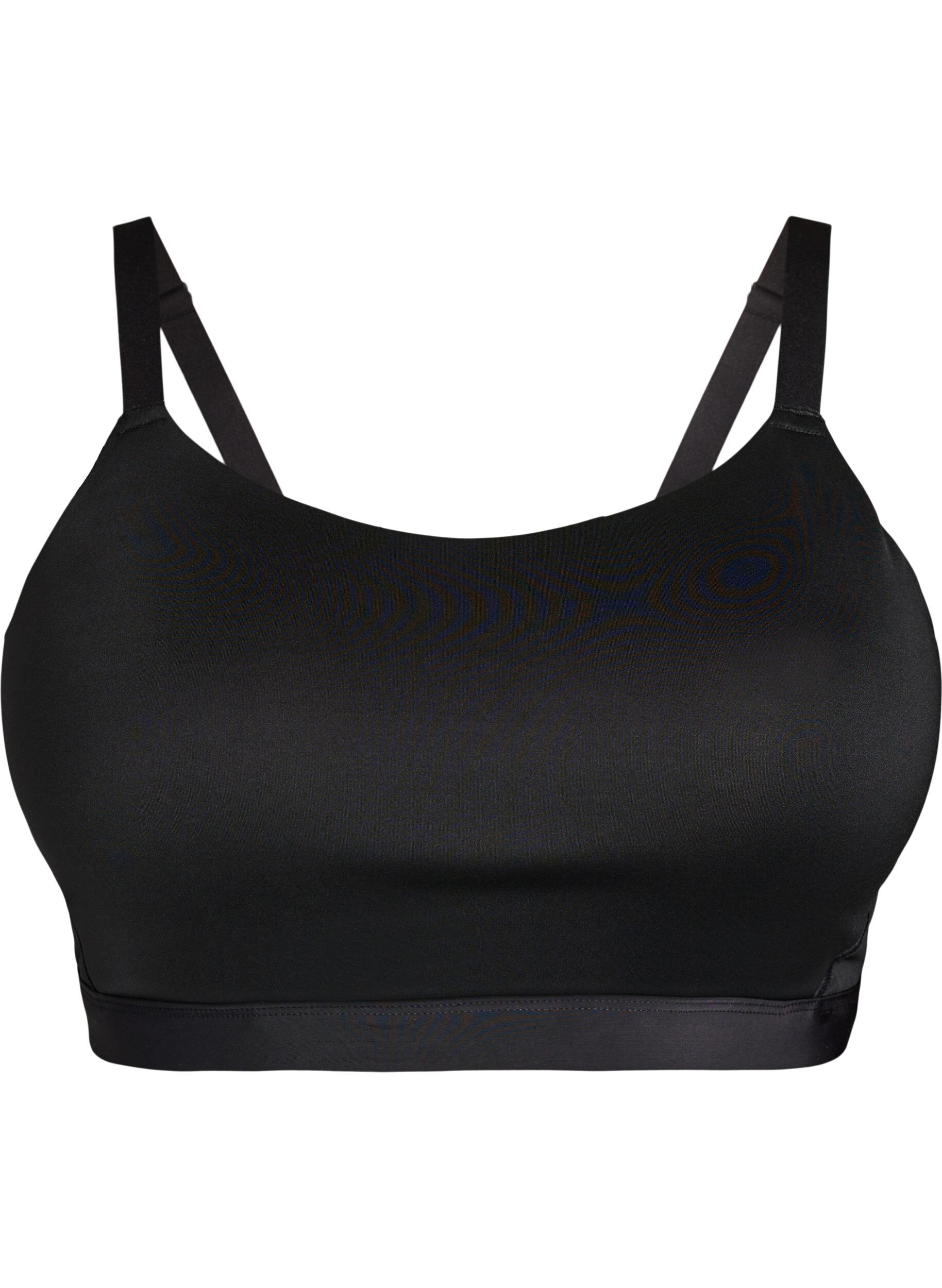 ZizzifashionLightly padded sports bra, Black, Packshot image number 0