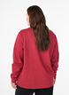 Sweatshirt with crew neck, Red, Model image number 2