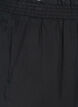 Loose Bermuda shorts with smock, Black, Packshot image number 2