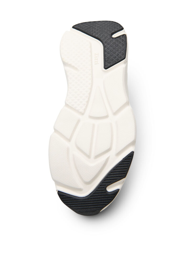 Comfortable sneakers with a shock-absorbing sole, White, Packshot image number 4