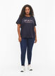 FLASH - T-shirt with motif, Navy Bl Rose Gold, Model image number 2