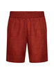 Shorts with pockets and high waist, Red, Packshot image number 0