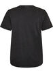 Organic cotton graphic T-shirt, Grey, Packshot image number 1