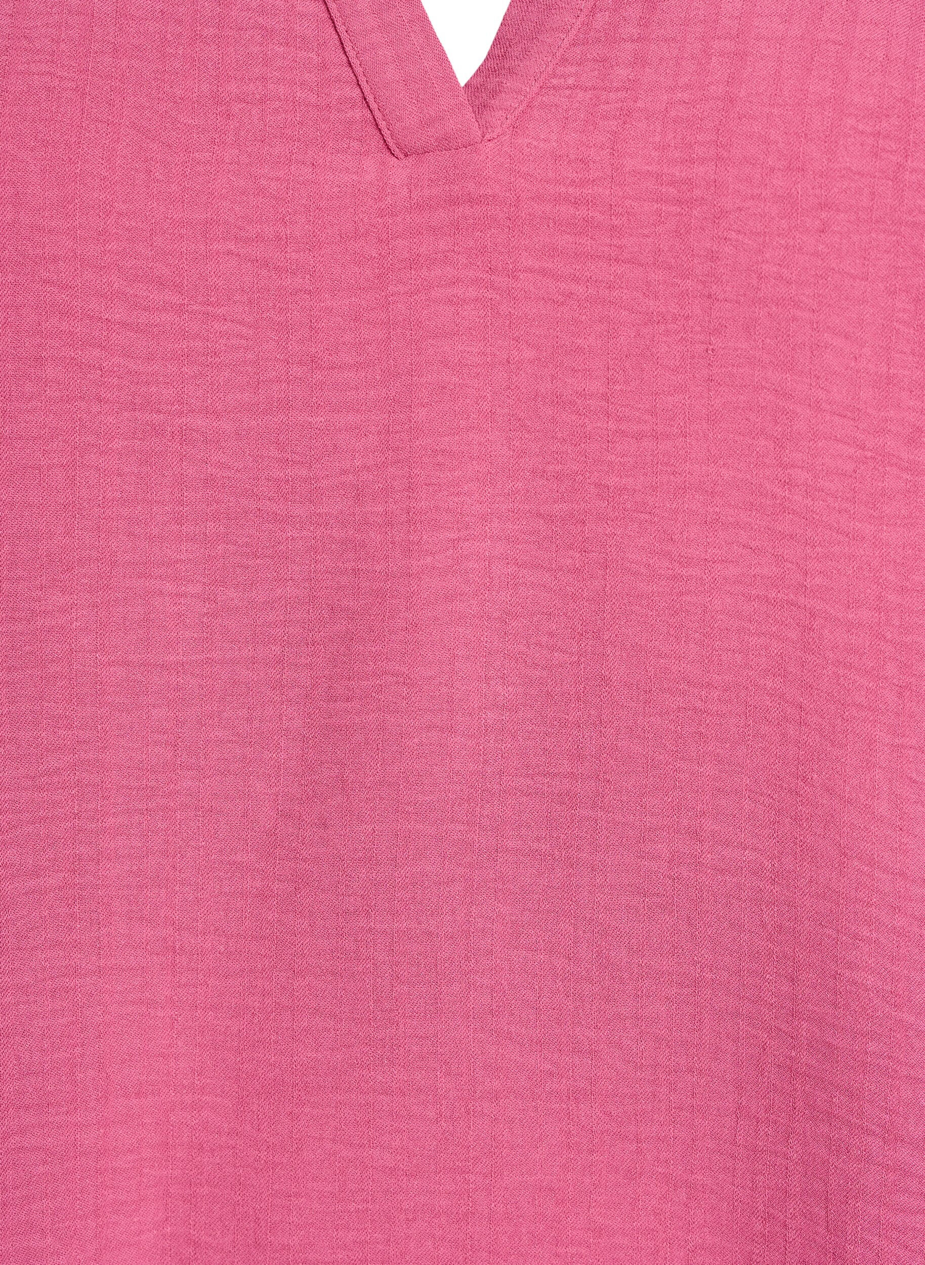 Zizzifashion Loose blouse with short sleeves, Red, Packshot image number 2