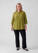 Tunic with 3/4 sleeves, Green, Model image number 1