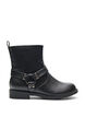 Short biker boot, Black, Packshot image number 0