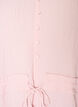 Blouse with texture and a tie-waist, Pink, Packshot image number 2
