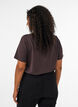 T-shirt with motif, Brown, Model image number 2