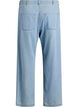 High-waisted jeans with tie belt, Light Blue, Packshot image number 1