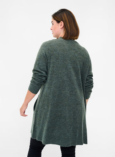 Long knitted cardigan with pockets, Urban Chic Mel., Model image number 1