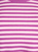 Striped blouse with long sleeves, Purple, Packshot image number 2