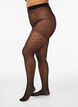 Tights in 25 denier with hearts, Black, Model image number 0