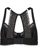 Bra with lace and underwire, Black, Packshot image number 1