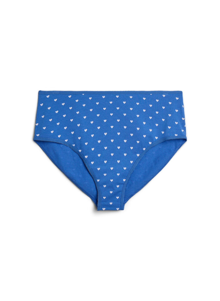 7-pack of panties with a regular waist, Mixed colours, Packshot image number 3