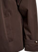 Short trench coat with collar and raglan sleeves, Brown, Packshot image number 3
