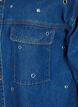 Denim shirt with eyelets, Blue, Packshot image number 3