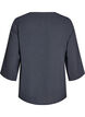FLASH - Blouse with 3/4 sleeves, Dark Grey, Packshot image number 1